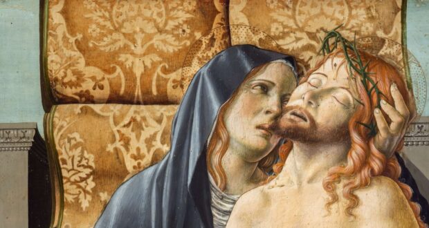 Pietà, di Lorenzo D'Alessandro, particolare