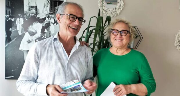 Claudio Scarponi e Graziella Buschittari