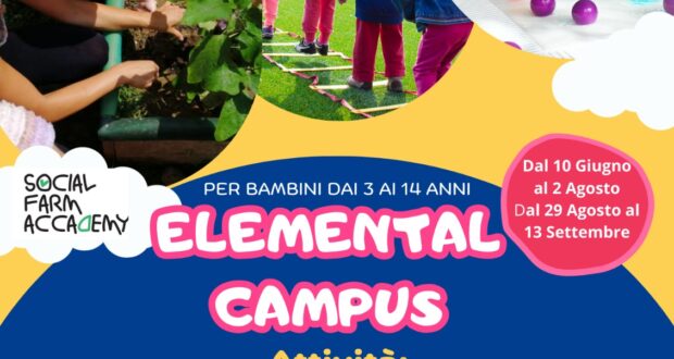 La locandina dell'Elemental Campus