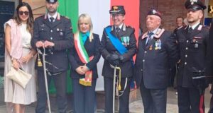 La cerimonia di consegna degli encomi