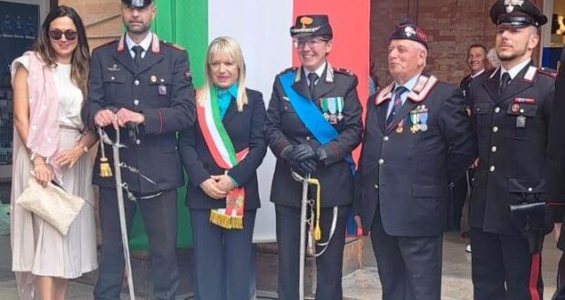 La cerimonia di consegna degli encomi