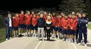 La Settempeda con il sindaco all'evento della "Partita del Cuore"