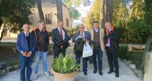 L'assemblea dei bersaglieri di Macerata si è riunita a Villa Berta