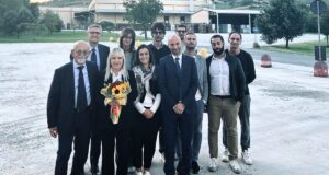 Il sindaco Rosa Piermattei in visita alla Choncimer
