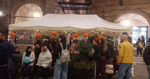 Un momento della festa