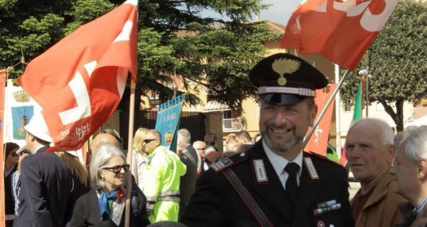 In pensione Pierluigi Lupo, già comandante dei Carabinieri di San Severino