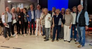 Moscatelli con alcuni pensionati