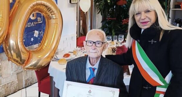 Alessandro "Guido" Sassaroli con Rosa Piermattei