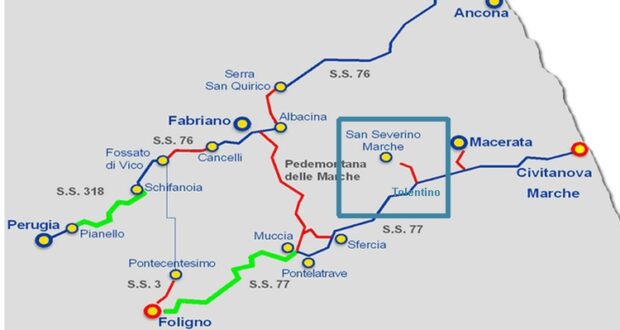 Viabilità programmata per il territorio maceratese