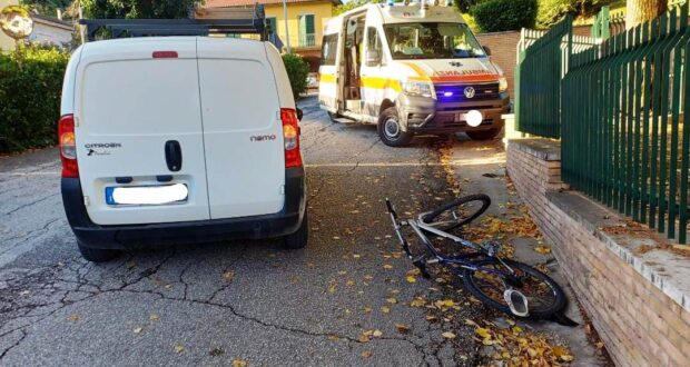 L'incidente in via Madonna dei Lumi