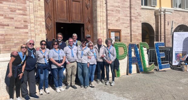 Il gruppo Masci di San Severino in azione per la pace