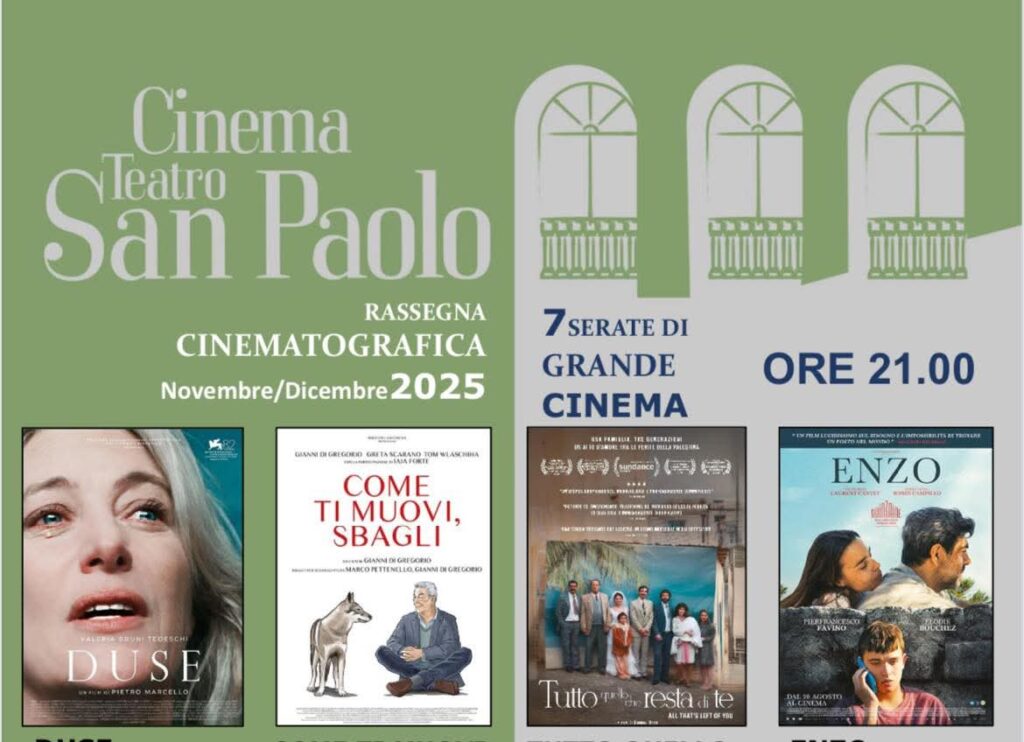 Cartellone rassegna Cinema San Paolo