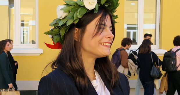 La neodottoressa Nicoletta Cruciani