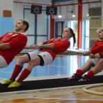Chiara Corsi in pedana con i "Cobra Fermo"