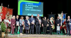 Un momento della manifestazione al Feronia