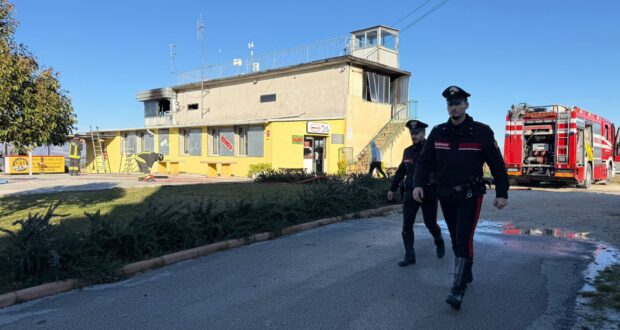Incendio al crossodromo "San Pacifico"