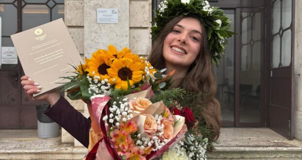 La neodottoressa Aurora Nardi
