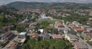 Parte del rione Uvaiolo visto dall'alto