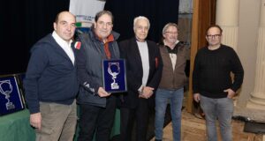 La premiazione di Paolo Pieroni