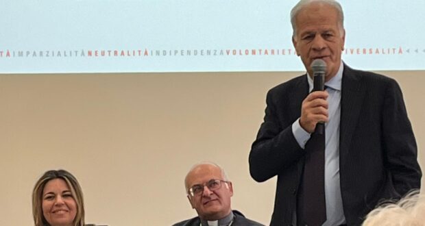 Il presidente Angelo Montaruli