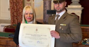 Riconoscimento al concittadino Roberto Nasso promosso Maresciallo dell'Esercito italiano