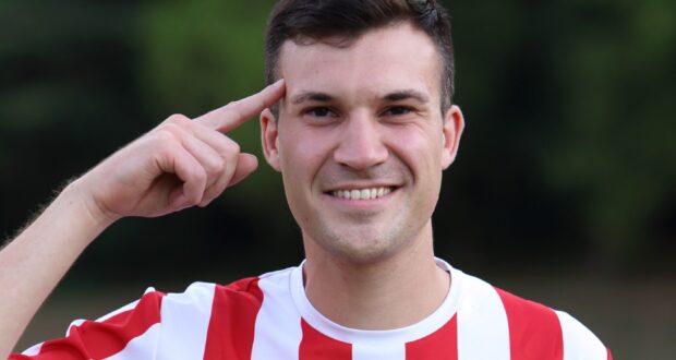 Matias Dutto al suo primo gol in campionato