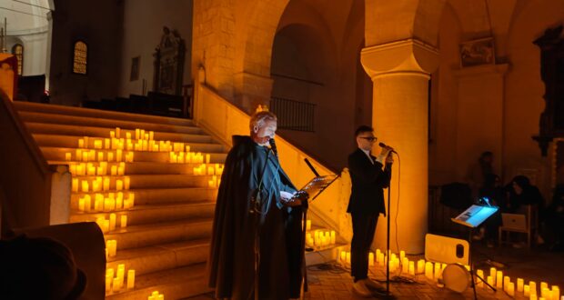Successo per il concerto a lume di candela nella basilica di San Lorenzo in Doliolo