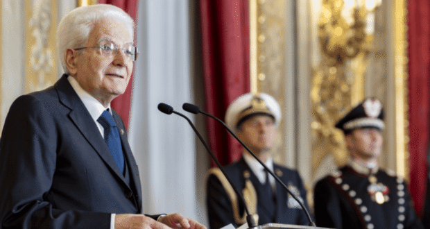 Il presidente Sergio Mattarella