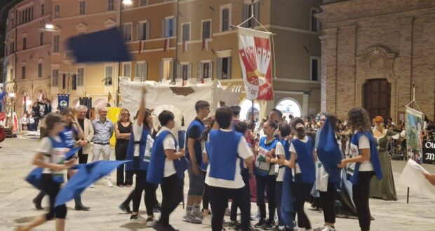 Si parte col Palio dei bambini