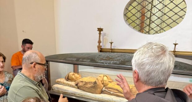 L'urna di San Pacifico ricollocata a San Domenico
