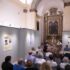 Un momento della presentazione della mostra