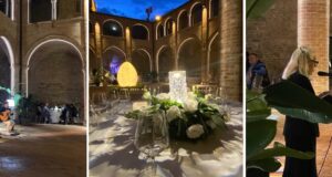 La serata al Castello al monte