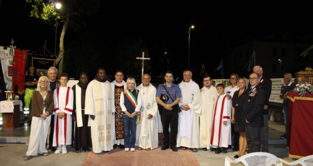 Un momento della festa dedicata a Santa Margherita