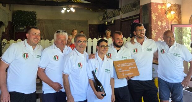 I campioni italiani Uisp del Serralta