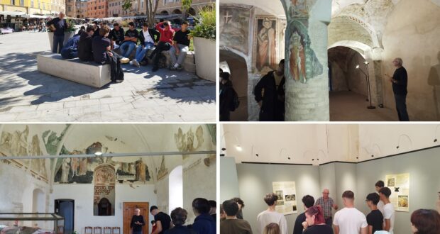 Alcuni momenti delle uscite alla scoperta della città