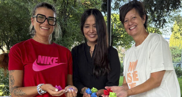 Michela Pezzanesi, Shura Oyarce Yuzzelli e Michela Bussolotto