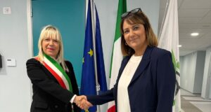Il saluto del sindaco alla nuova dirigente dell'Itts