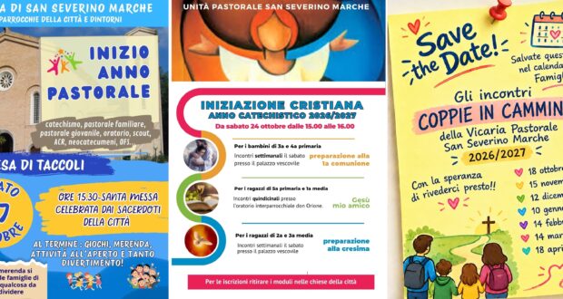 Le locandine degli appuntamenti