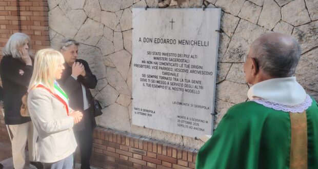 Scoperta lapide commemorativa a Serripola