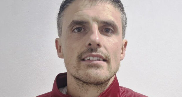Carlo Sfrappini, presidente e di nuovo centravanti in campo