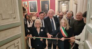 Il momento dell'inaugurazione (foto di Fiorino Luciani)